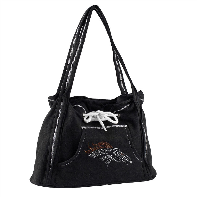 Denver Broncos Hoodie Purse Black