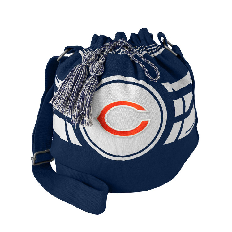 Chicago Bears Bag Ripple Drawstring Bucket Style