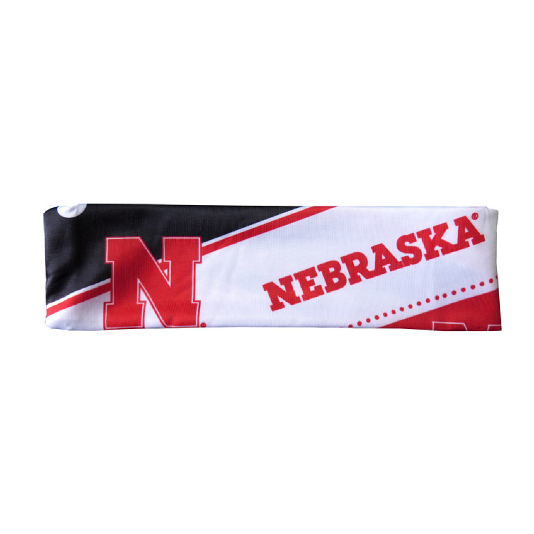 Nebraska Cornhuskers Stretch Patterned Headband - New Logo