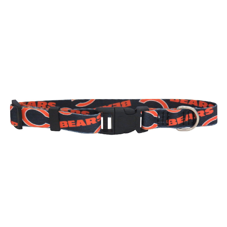 Chicago Bears Pet Collar Size S