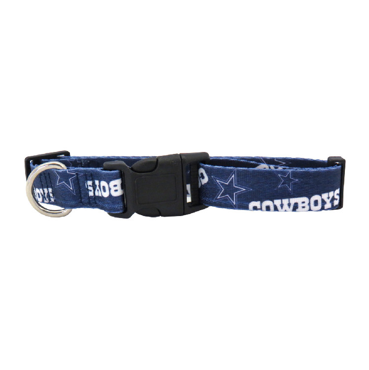 Dallas Cowboys Pet Collar Size M