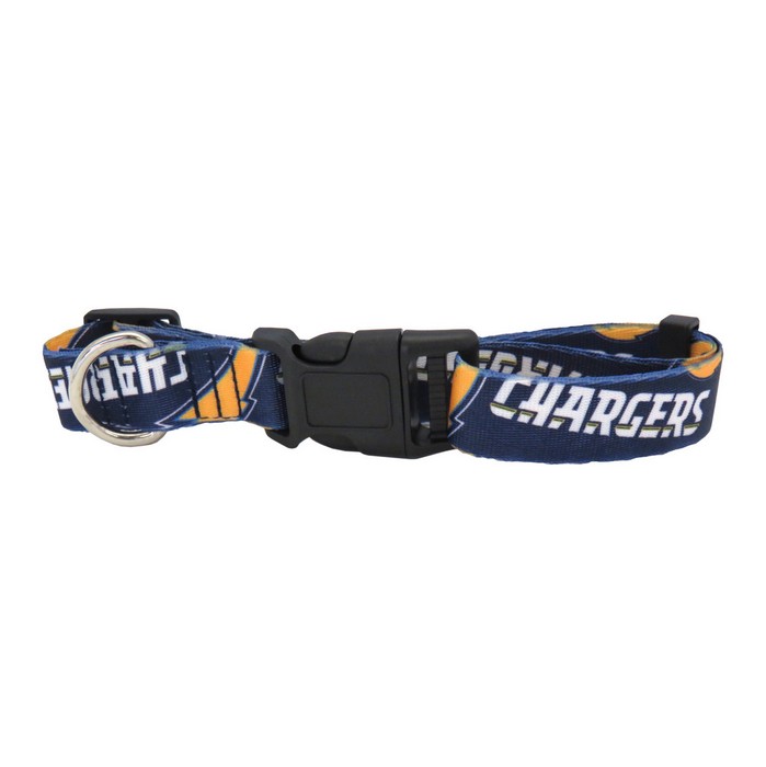 Little Earth Los Angeles Chargers Pet Collar Size L -