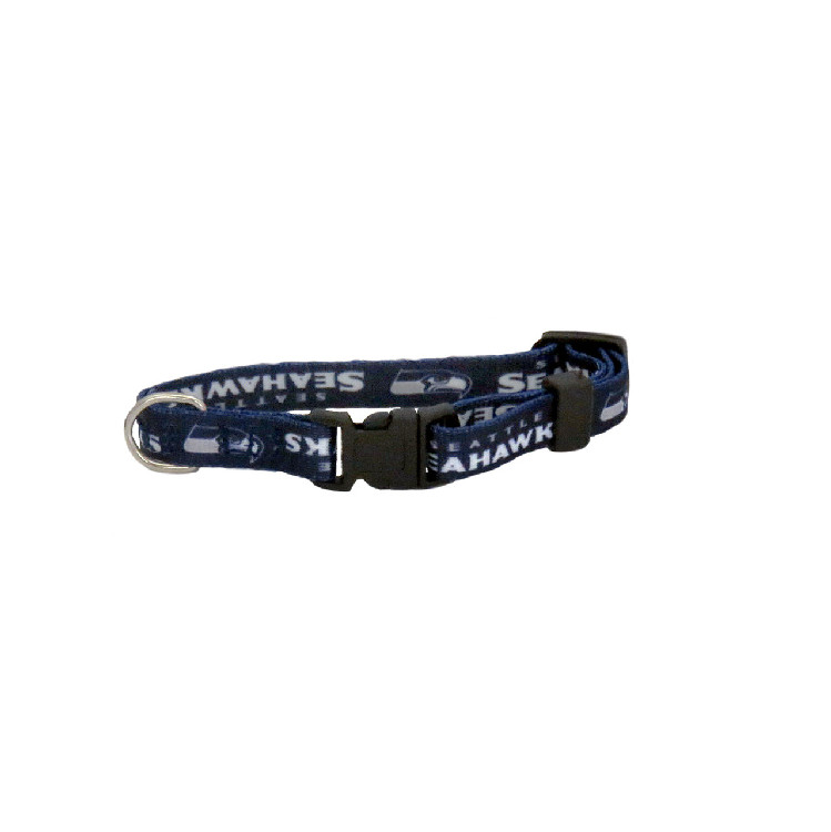 Seattle Seahawks Pet Collar Size XS