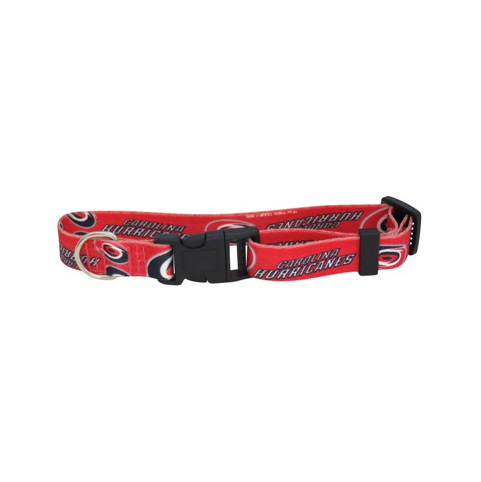 Little Earth Carolina Hurricanes Pet Collar Size L -