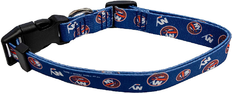 New York Islanders Pet Collar Size S