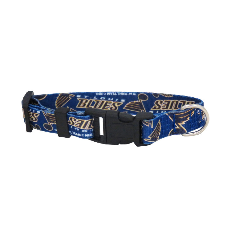 St. Louis Blues Pet Collar Size M