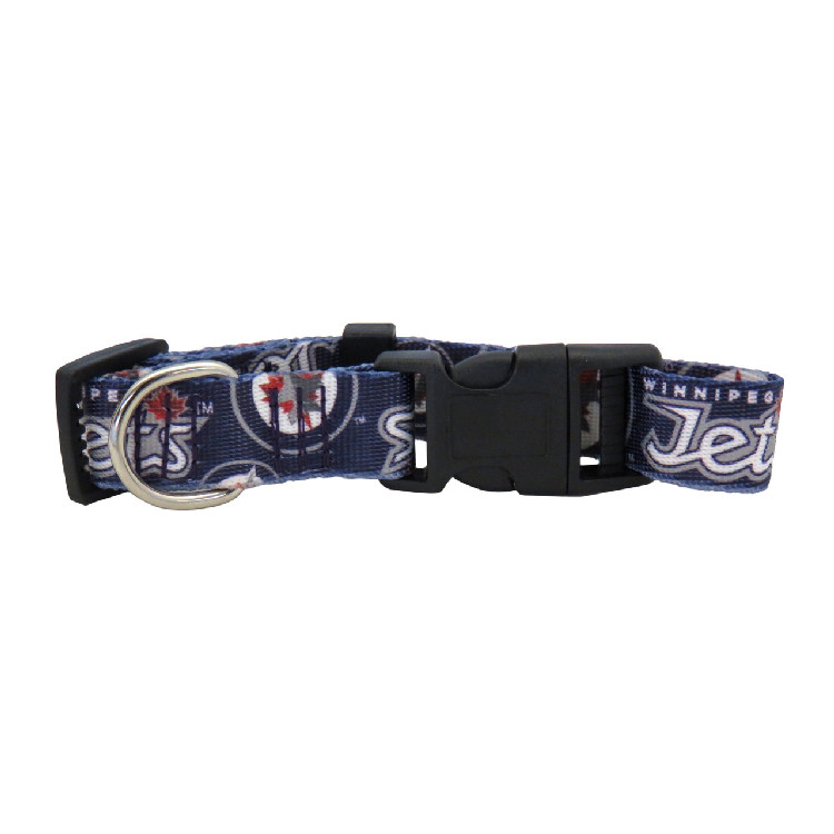 Winnipeg Jets Pet Collar Size M