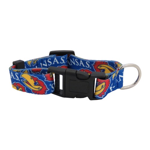 Little Earth Kansas Jayhawks Pet Collar Size M