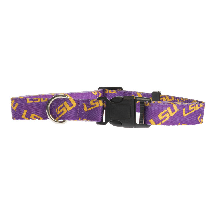 LSU Tigers Pet Collar Size S