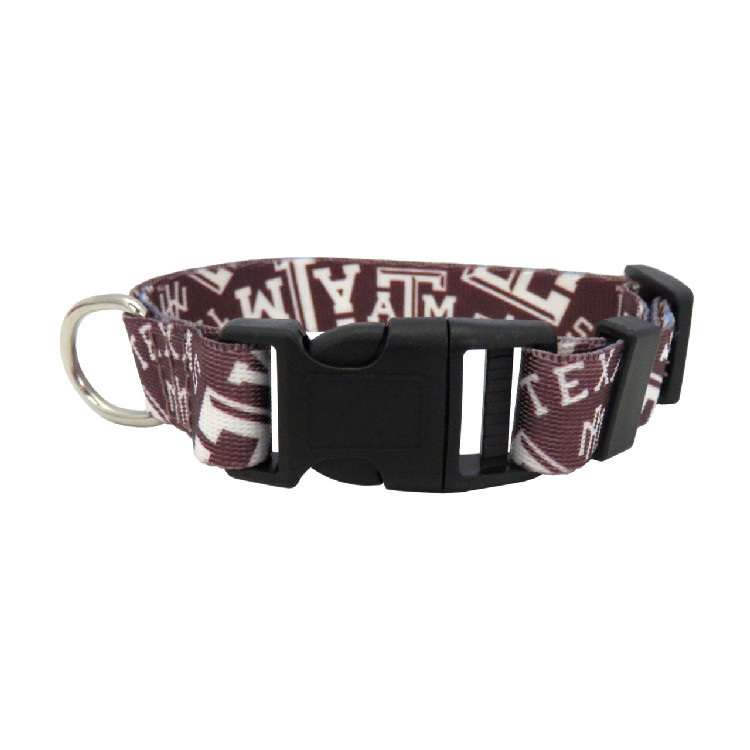 Texas A & M Aggies Pet Collar Size M