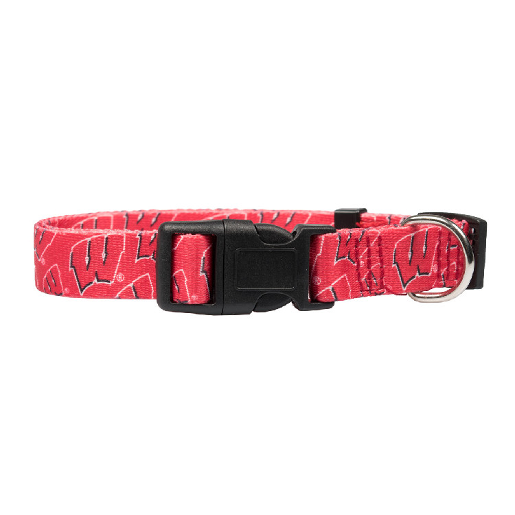 Wisconsin Badgers Pet Collar Size M