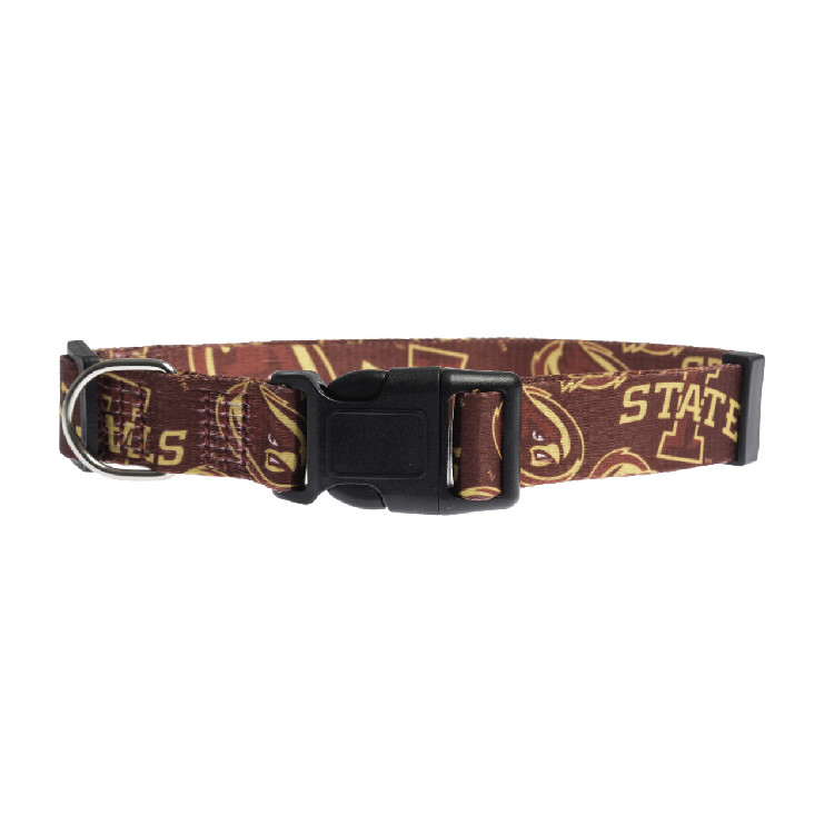 Iowa State Cylcones Pet Collar Size M