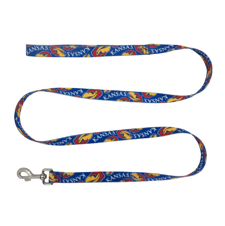 Kansas Jayhawks Pet Leash 1x60