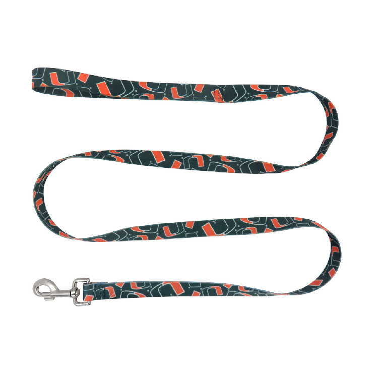 Miami Hurricanes Pet Leash 1x60