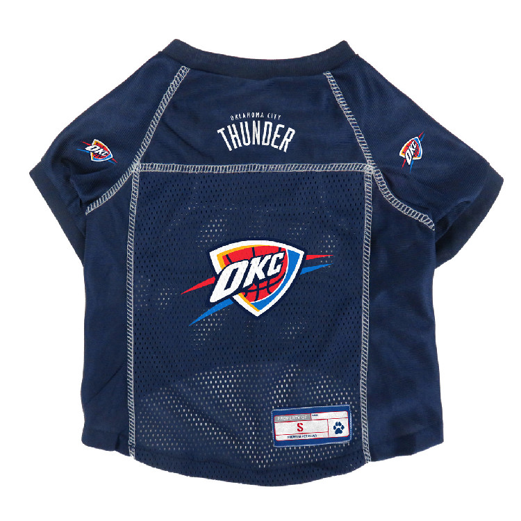 Oklahoma City Thunder Pet Jersey Size S