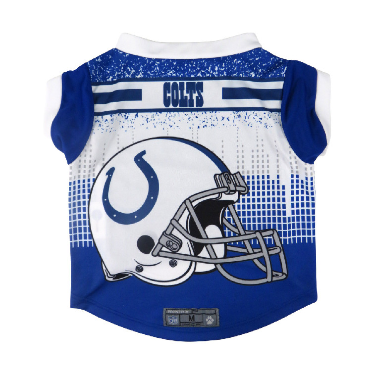 Indianapolis Colts Pet Performance Tee Shirt Size XS