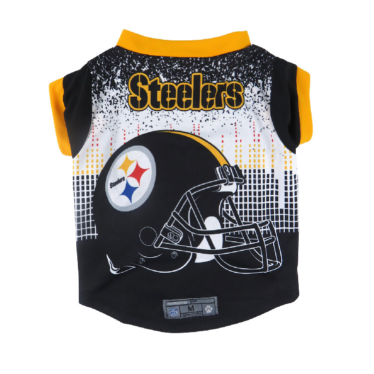 Pittsburgh Steelers Pet Performance Tee Shirt Size XS