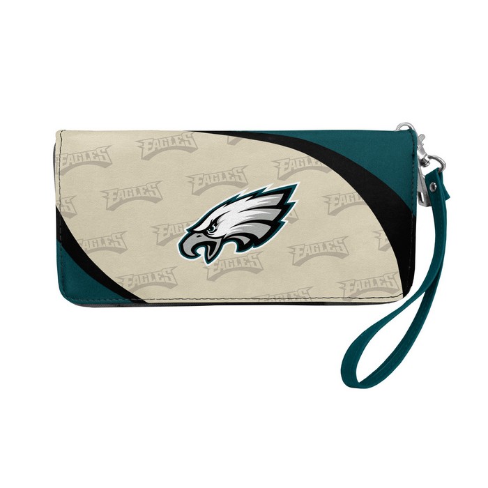 Little Earth Philadelphia Eagles Wallet Curve Organizer Style