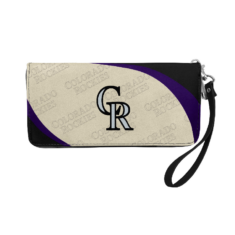 Colorado Rockies Wallet Curve Organizer Style