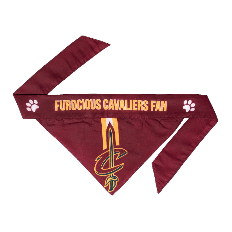 Cleveland Cavaliers Pet Bandanna Size XS