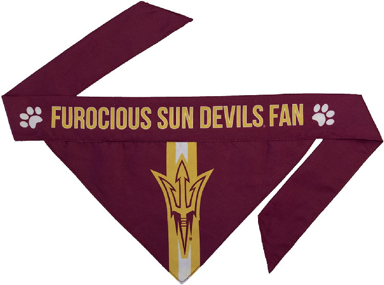 Arizona State Sun Devils Pet Bandanna Size M