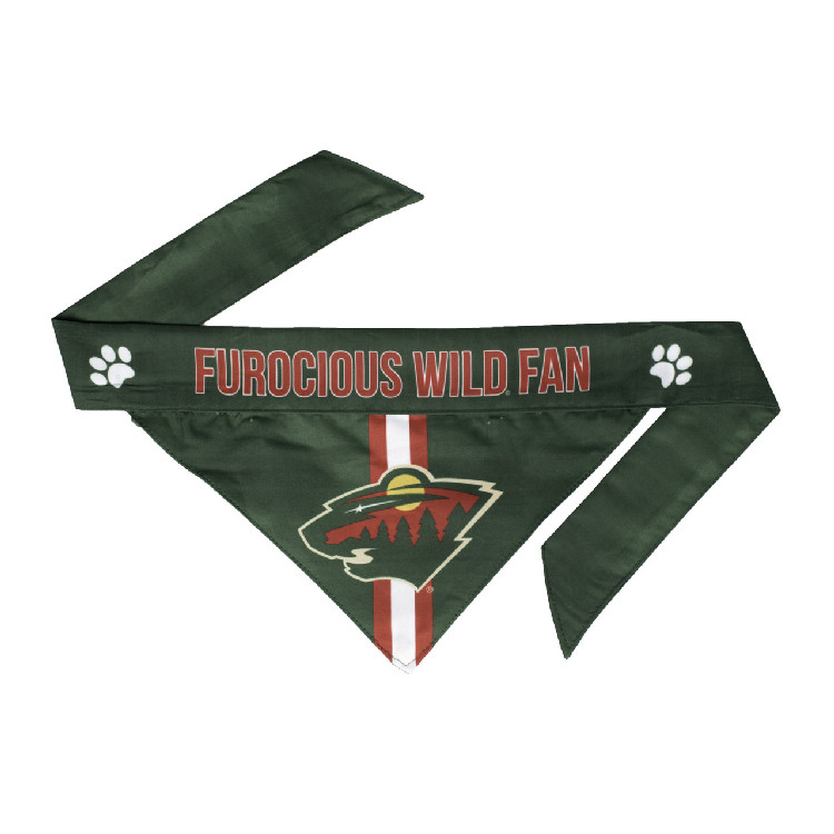 Minnesota Wild Pet Bandanna Size XS