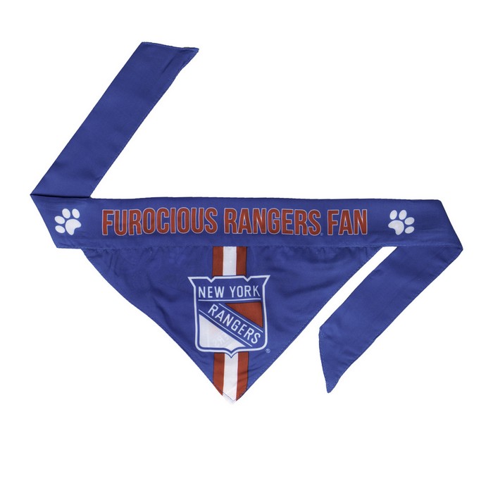 Little Earth New York Rangers Pet Bandanna Size M