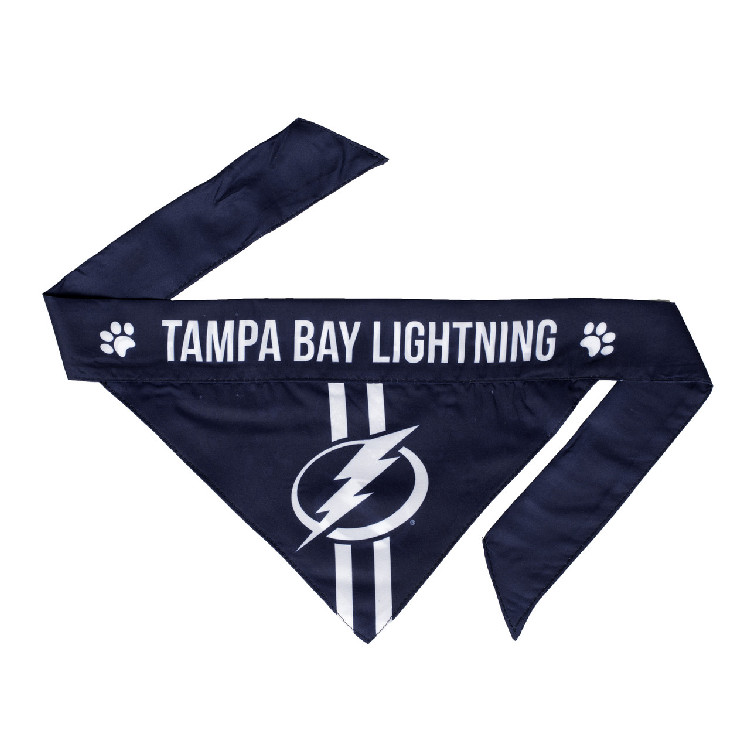 Tampa Bay Lightning Pet Bandanna Size S