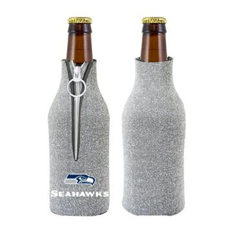 Seattle Seahawks Bottle Suit Holder Glitter Silver