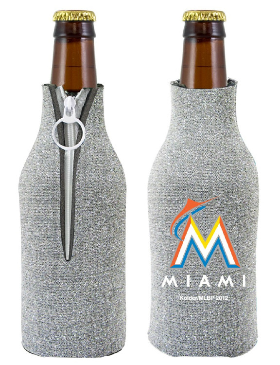 Miami Marlins Bottle Suit Holder - Glitter