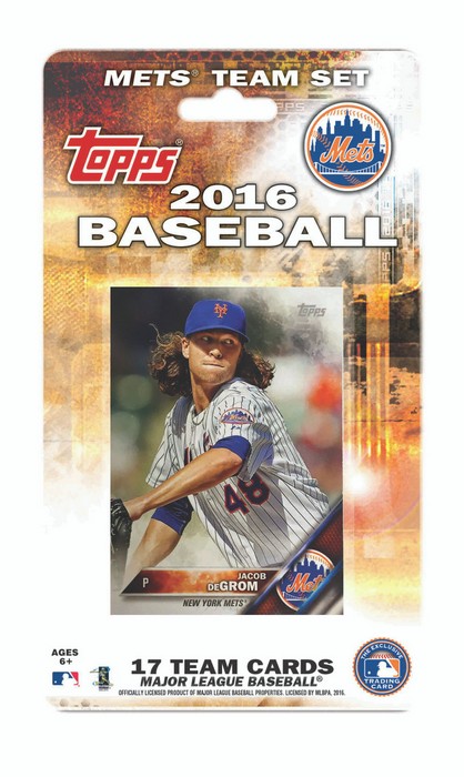 New York Mets Topps Team Set 2016