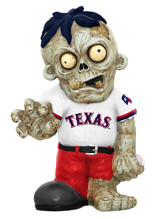 Texas Rangers Zombie Figurine