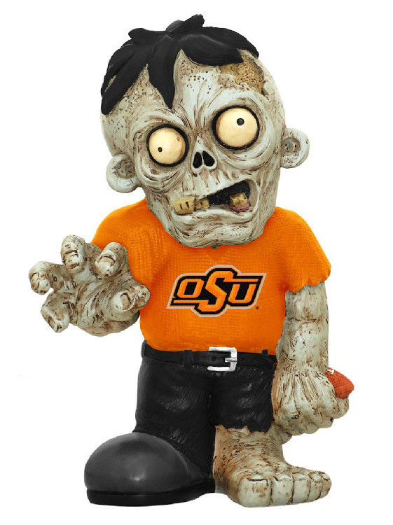 Oklahoma State Cowboys Zombie Figurine CO