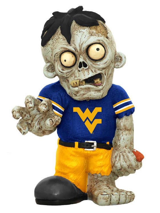 West Virginia Mountaineers Zombie Figurine