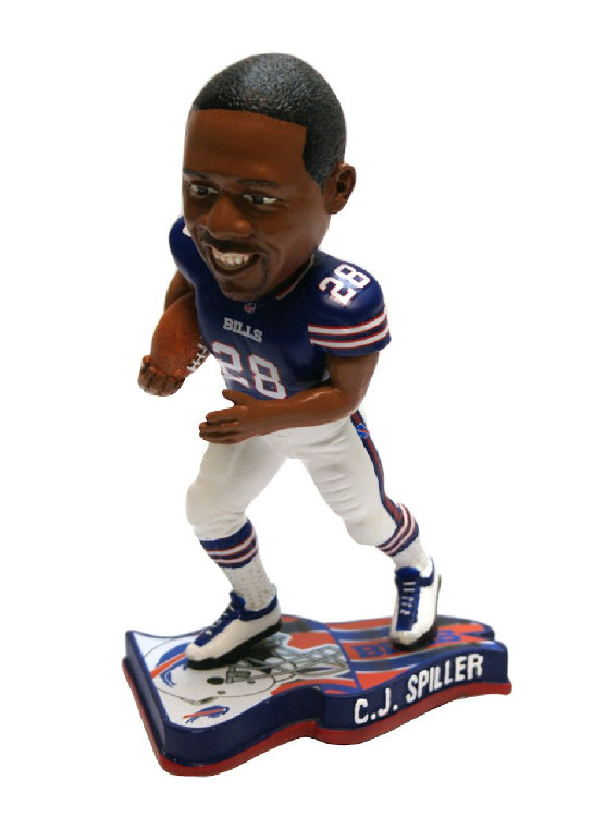 Buffalo Bills C.J. Spiller Pennant Base Bobblehead CO