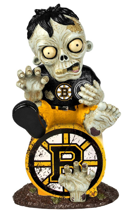 Boston Bruins Zombie Figurine - On Logo CO