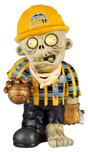 Forever Collectibles Denver Nuggets Zombie Figurine - Thematic CO