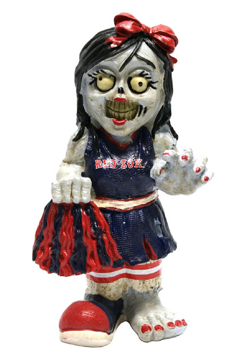 Boston Red Sox Zombie Cheerleader Figurine CO