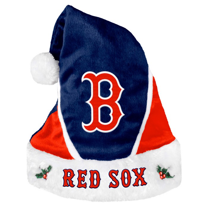 Boston Red Sox Santa Hat Colorblock