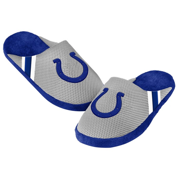 Forever Collectibles Indianapolis Colts Jersey Slippers - 12pc Case CO