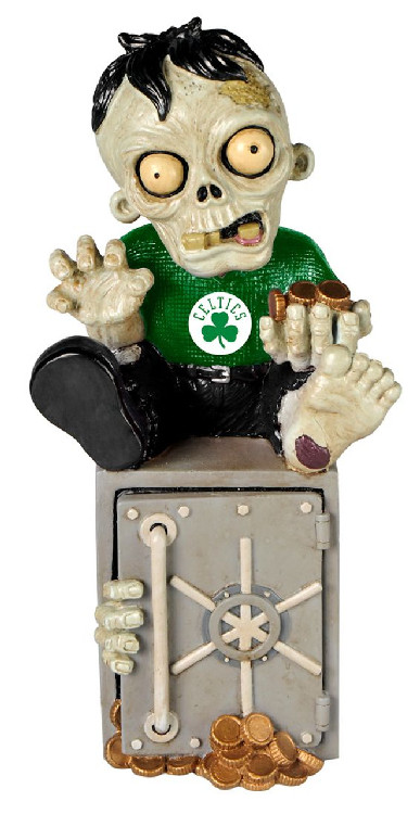 Boston Celtics Zombie Figurine Bank CO