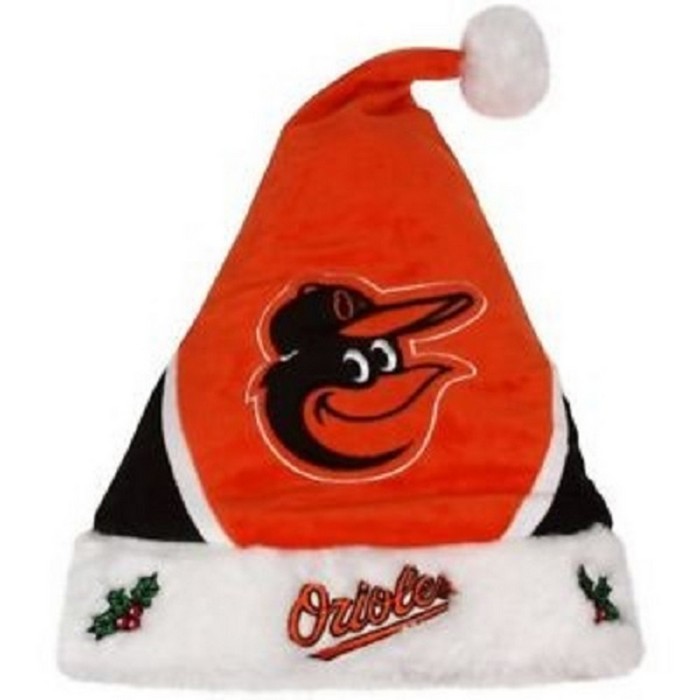 Baltimore Orioles Santa Hat Colorblock