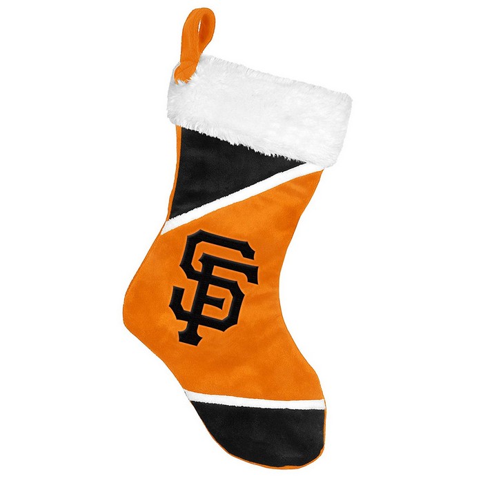 San Francisco Giants Holiday Stocking 2014 Colorblock Design