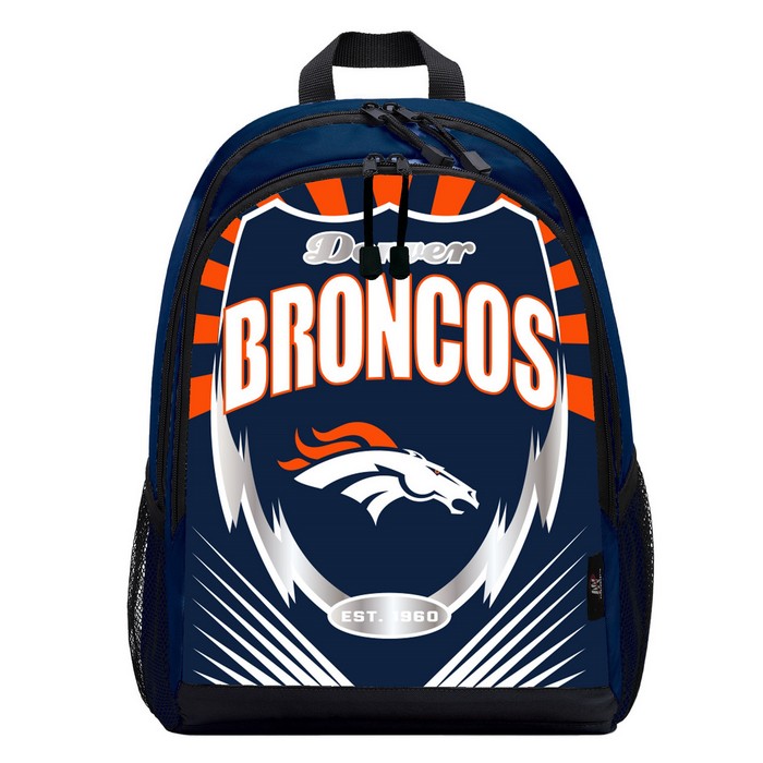 Denver Broncos Backpack Lightning Style