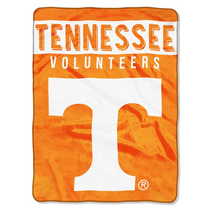 Tennessee Volunteers Blanket 60x80 Raschel Basic Design -