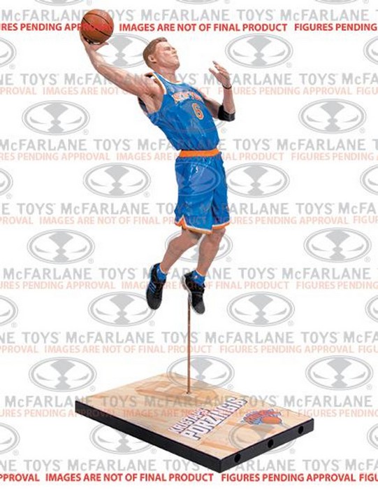 New York Knicks Kristaps Porzingis McFarlane Figurine - Series 29 - Chase Piece 612 of 2000