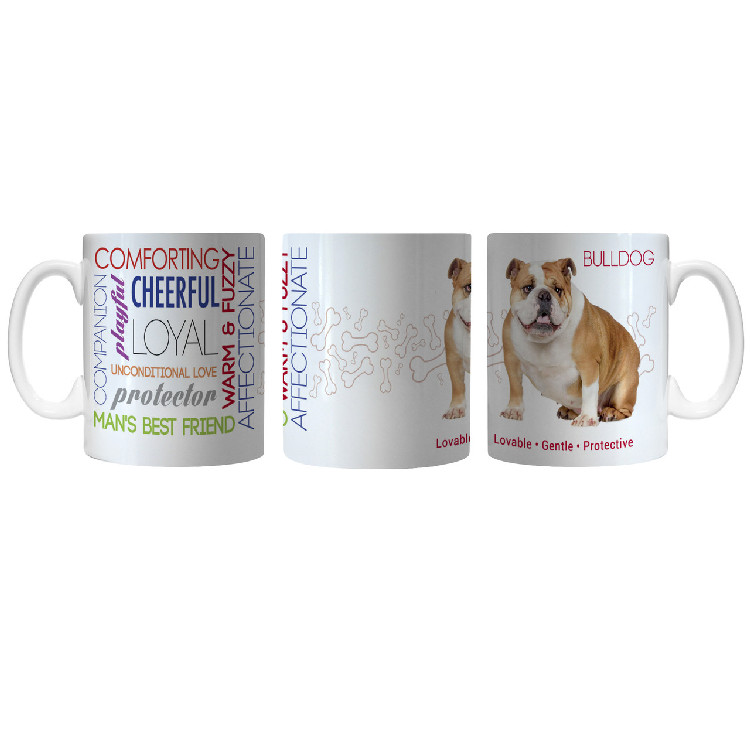 Pet Coffee Mug 11oz Bulldog