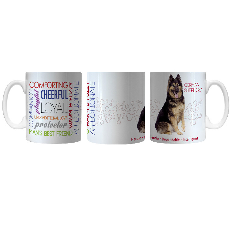 Pet Coffee Mug 11oz German Shepherd