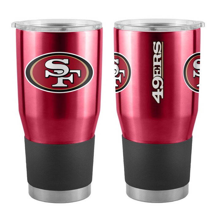 BOELTER San Francisco 49ers Travel Tumbler 30oz Ultra Red