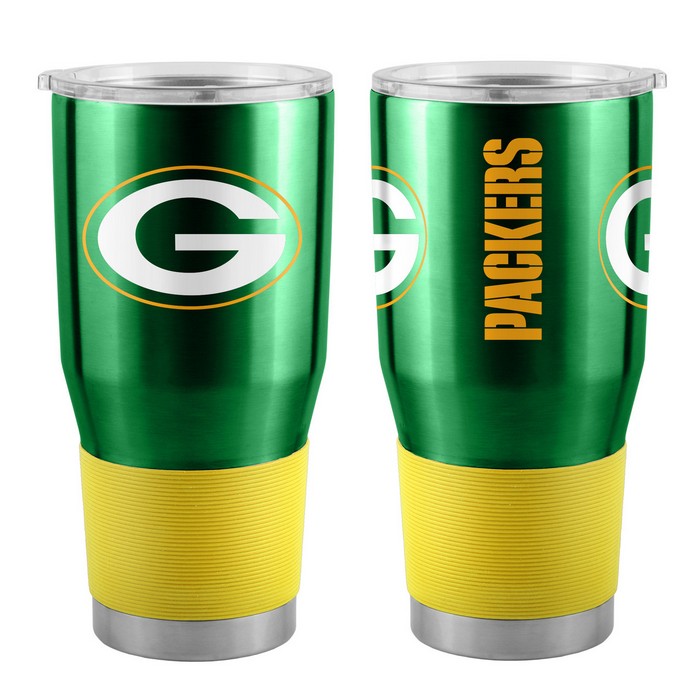 Green Bay Packers Travel Tumbler 30oz Ultra Green